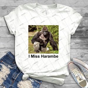 I Miss Harambe - Trending Shirt For Women Vintage Retro Tee For Men Kid's T-Shirt Handmade Shirt