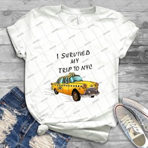 I Survived My Trip To Nyc - Best Unisex Trending Handmade T-shirt Gift Idea For Men T-shirt For Woman