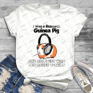 I Was A Research Guinea Pig - Gift Idea Shirt For Men Tee For Women Classic Retro Vintage Graphic T-Shirt