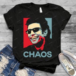 Ian Malcolm Chaos T-shirt 35 - Vintage Men's Shirt Tshirt For Women Classic Handmade Shirt Retro Graphic Tee