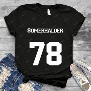 Ian Somerhalder - Gift Idea Shirt For Men Tee For Women Classic Retro Vintage Graphic T-Shirt