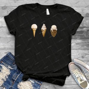 Ice-Cream Cones 95 - Best Unisex Trending Handmade T-shirt Gift Idea For Men T-shirt For Woman