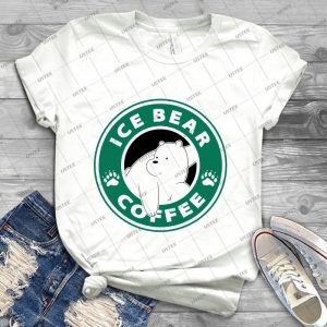 Ice Bear Coffee - Best Unisex Trending Handmade T-shirt Gift Idea For Men T-shirt For Woman