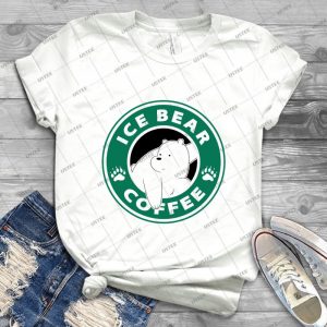 Ice Bear Coffee - Gift Idea Shirt For Men Tee For Women Classic Retro Vintage Graphic T-Shirt