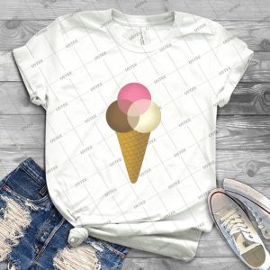 Icecream Venndor 5 - Trending Shirt For Women Vintage Retro Tee For Men Kid's T-Shirt Handmade Shirt