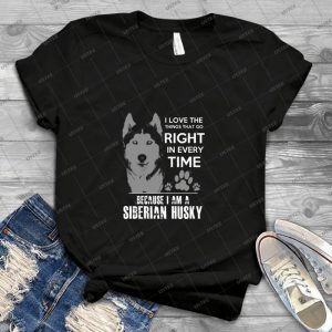 Ich Bin Ein Siberian Husky 39 - Trending Shirt For Women Vintage Retro Tee For Men Kid's T-Shirt Handmade Shirt