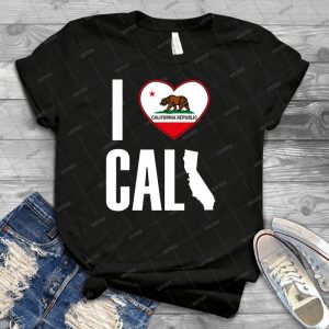 Ich Herz Cali 2 - Trending Shirt For Women Vintage Retro Tee For Men Kid's T-Shirt Handmade Shirt