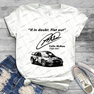 If In Doubt Flat Out - With Subaru - - Gift Idea Shirt For Men Tee For Women Classic Retro Vintage Graphic T-Shirt