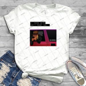 If Young Metro Don T Trust You - Future 80 - Gift Idea Shirt For Men Tee For Women Classic Retro Vintage Graphic T-Shirt