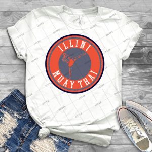 Illini Muay Thai Club Official Apparel - Best Unisex Trending Handmade T-shirt Gift Idea For Men T-shirt For Woman