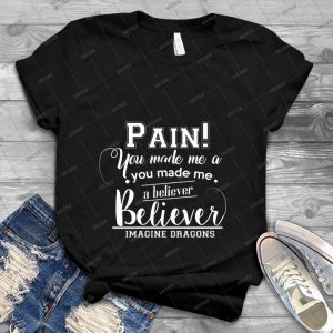 Imagine Dragons-Believer - - Best Unisex Trending Handmade T-shirt Gift Idea For Men T-shirt For Woman