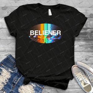Imagine Dragons Believer - Vintage Men's Shirt Tshirt For Women Classic Handmade Shirt Retro Graphic Tee