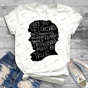 Impossible - Vintage Men's Shirt Tshirt For Women Classic Handmade Shirt Retro Graphic Tee