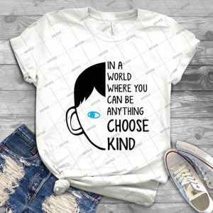 In A World Where You Can Be Anything Choose Kind - Gift Idea Shirt For Men Tee For Women Classic Retro Vintage Graphic T-Shirt