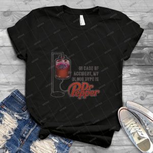 In Case Of Accident My Blood Type Dp 2 - Vintage Men's Shirt Tshirt For Women Classic Handmade Shirt Retro Graphic Tee