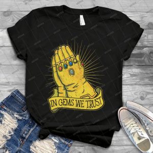 In Gems We Trust 23 - Trending Shirt For Women Vintage Retro Tee For Men Kid's T-Shirt Handmade Shirt