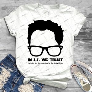 In J-J- We Trust - Stencil 51 - Trending Shirt For Women Vintage Retro Tee For Men Kid's T-Shirt Handmade Shirt