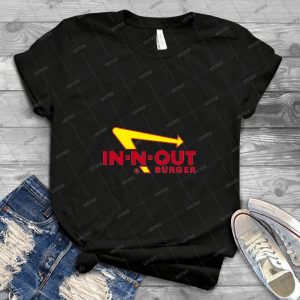 In N Out Logo 35 - Vintage Men's Shirt Tshirt For Women Classic Handmade Shirt Retro Graphic Tee