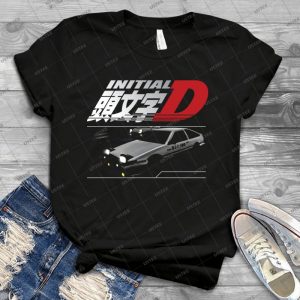 Initial D - Best Unisex Trending Handmade T-shirt Gift Idea For Men T-shirt For Woman