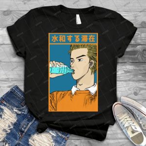 Initial D - Keisuke Takahashi Stay Hydrated  42 - Gift Idea Shirt For Men Tee For Women Classic Retro Vintage Graphic T-Shirt