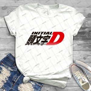 Initial D Logo - Best Unisex Trending Handmade T-shirt Gift Idea For Men T-shirt For Woman