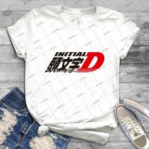 Initial D Logo - Gift Idea Shirt For Men Tee For Women Classic Retro Vintage Graphic T-Shirt