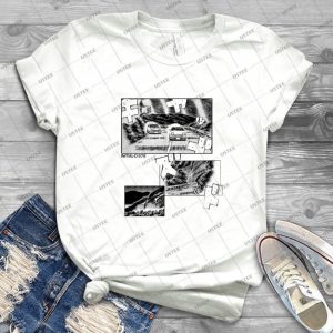 Initial D Manga Print 49 - Gift Idea Shirt For Men Tee For Women Classic Retro Vintage Graphic T-Shirt