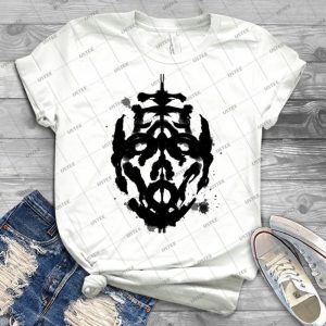 Inkblot Test, Verdict Psycho 25 - Vintage Men's Shirt Tshirt For Women Classic Handmade Shirt Retro Graphic Tee