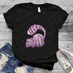 Inside Wonderland - Cheshire Cat - 46 - Trending Shirt For Women Vintage Retro Tee For Men Kid's T-Shirt Handmade Shirt