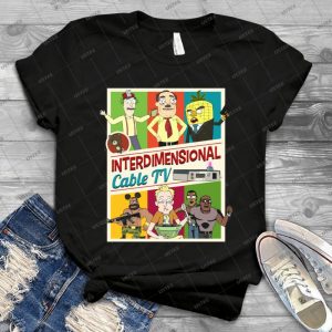 Interdimensional Cable Tv - Gift Idea Shirt For Men Tee For Women Classic Retro Vintage Graphic T-Shirt