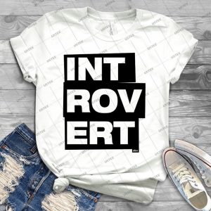 Introvert 87 - Trending Shirt For Women Vintage Retro Tee For Men Kid's T-Shirt Handmade Shirt