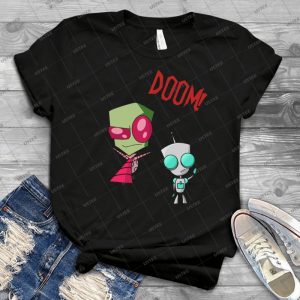 Invader Zim & Gir Doom - Best Unisex Trending Handmade T-shirt Gift Idea For Men T-shirt For Woman