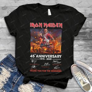 Iron Maiden Legacy Of The Beast 2020 Tour -  Happy 45th Anniversary 1975-2020 Of Iron Maiden  - Iron Maiden Heavy Metal - Music Lovers - Best Trending Handmade Shirt