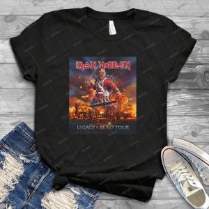 Iron Maiden Legacy Of The Beast 2020 Tour - Iron Maiden The Number One Of The Beast - Heavy Metal Music Iron Maiden Shirt Best Handmade Shirt
