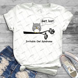 Irritable Owl Syndrome 12 - Gift Idea Shirt For Men Tee For Women Classic Retro Vintage Graphic T-Shirt