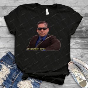 It S Britney--- 45 - Vintage Men's Shirt Tshirt For Women Classic Handmade Shirt Retro Graphic Tee