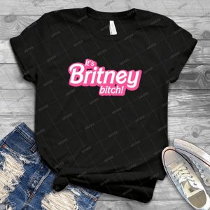 It S Britney, Bitch - Gift Idea Shirt For Men Tee For Women Classic Retro Vintage Graphic T-Shirt