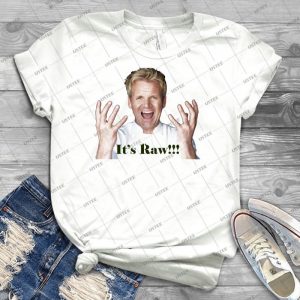 It S Raw    31 - Vintage Men's Shirt Tshirt For Women Classic Handmade Shirt Retro Graphic Tee