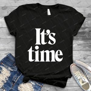 It S Time-White - Gift Idea Shirt For Men Tee For Women Classic Retro Vintage Graphic T-Shirt