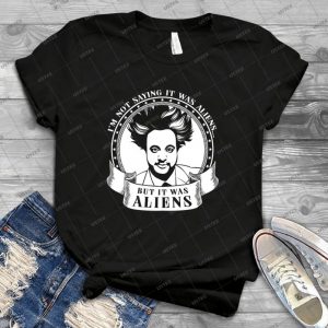 It Was Aliens Giorgio A Tsoukalos - Gift Idea Shirt For Men Tee For Women Classic Retro Vintage Graphic T-Shirt