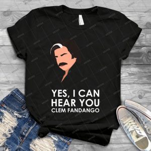 Ja, Ich Kann Dich Clem Fandango Hã¶ren- 59 - Vintage Men's Shirt Tshirt For Women Classic Handmade Shirt Retro Graphic Tee