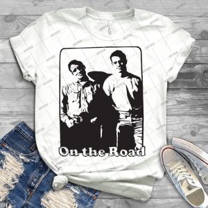 Jack Kerouac On The Road - Best Unisex Trending Handmade T-shirt Gift Idea For Men T-shirt For Woman