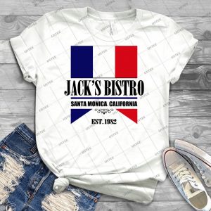Jack S Bistro-Three S Company T-Shirt - Modern Re-Design - - Best Unisex Trending Handmade T-shirt Gift Idea For Men T-shirt For Woman