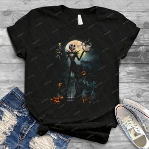 Jack Skellington - Gift Idea Shirt For Men Tee For Women Classic Retro Vintage Graphic T-Shirt