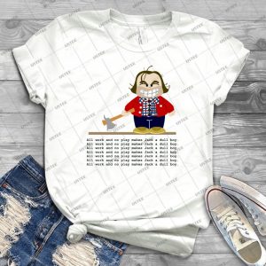 Jack Torrance 75 - Vintage Men's Shirt Tshirt For Women Classic Handmade Shirt Retro Graphic Tee