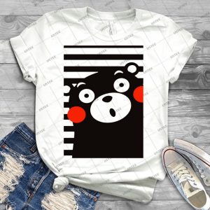 Japan Anime Kumamon Bear Animal - Best Unisex Trending Handmade T-shirt Gift Idea For Men T-shirt For Woman