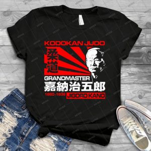 Japan Grandmaster Judo Jigoro Kano - Vintage Men's Shirt Tshirt For Women Classic Handmade Shirt Retro Graphic Tee