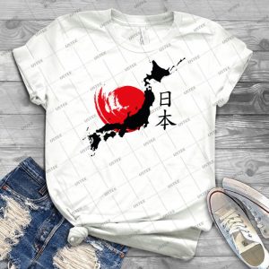 Japan T Shirt 90 - Vintage Men's Shirt Tshirt For Women Classic Handmade Shirt Retro Graphic Tee