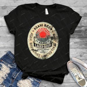 Japanese Beer 32 - Vintage Men's Shirt Tshirt For Women Classic Handmade Shirt Retro Graphic Tee