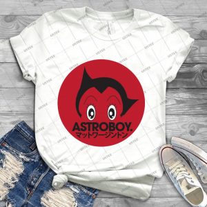 Japanese Style Astroboy T-Shirt - Best Unisex Trending Handmade T-shirt Gift Idea For Men T-shirt For Woman